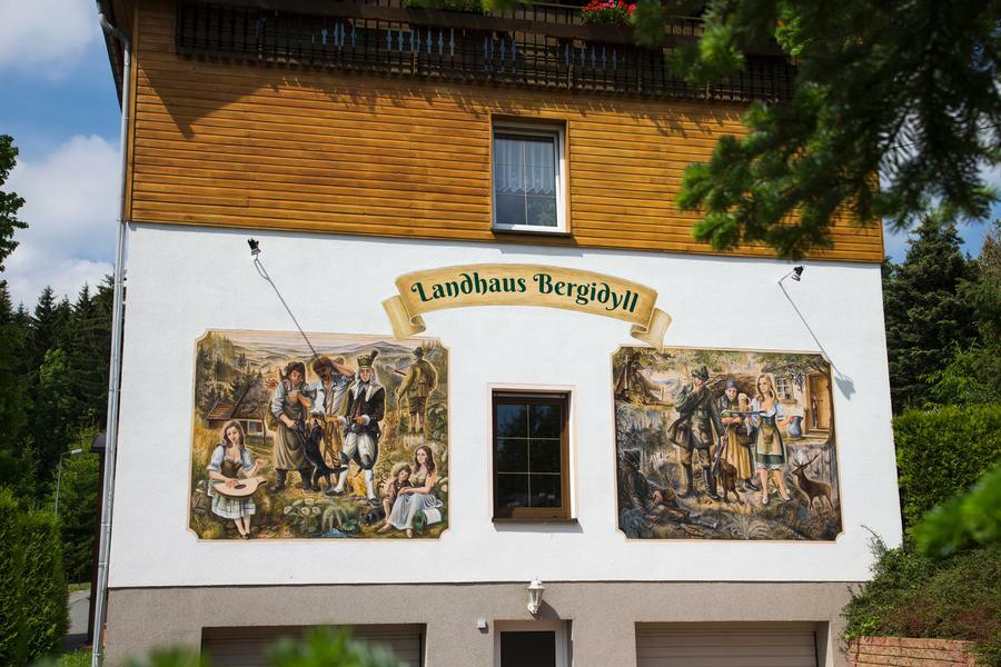 Landhaus Bergidyll แบเรนชไตน์ ภายนอก รูปภาพ